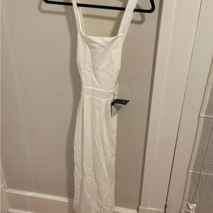 Massimo duty dress white never worn